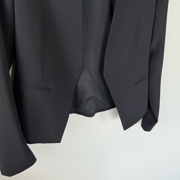 Theory Lanai Urban Wool Blend Blazer Jacket Black Business Casual Women’s 6 - Picture 5 of 13
